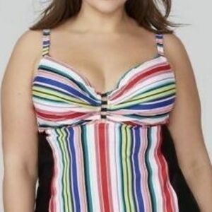 Cacique Tankini Swimsuit Set 18/44F
